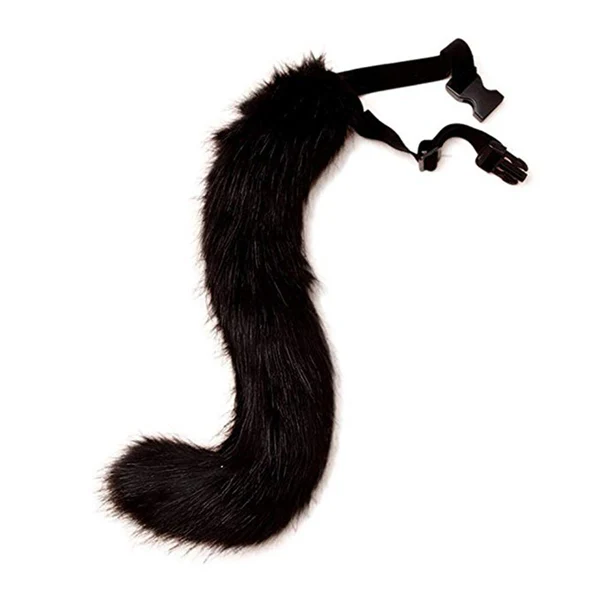 Halloween Faux Werewolf Tail – Adjustable Cosplay Accessory for Halloween & Anime Roleplay