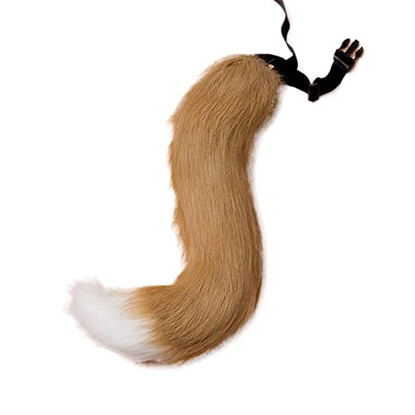 Halloween Faux Werewolf Tail – Adjustable Cosplay Accessory for Halloween & Anime Roleplay