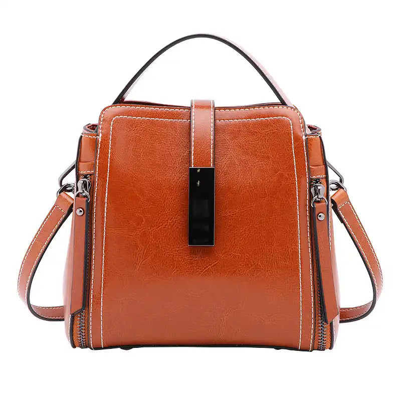 Handcraft Vintage Elegance Leather Crossbody Bag | Stylish Women's Perfect Gift