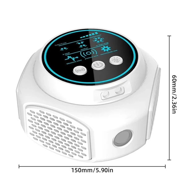 High-Power Ultrasonic Rodent Repeller – 360° Coverage for Large Spaces