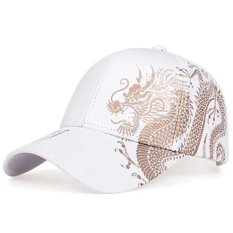 Hip Hop Vibe Dragon Pattern Baseball Cap
