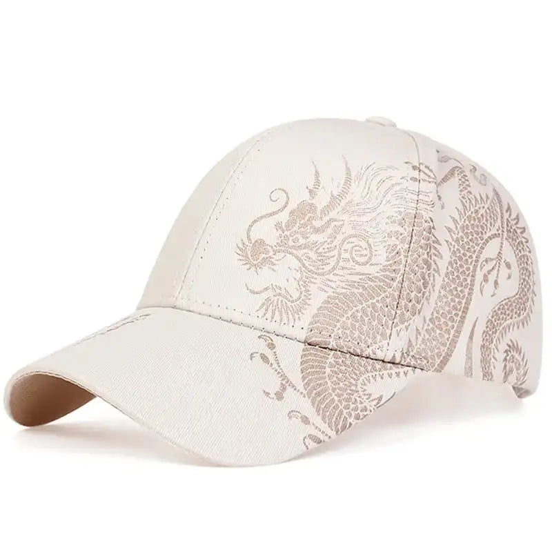 Hip Hop Vibe Dragon Pattern Baseball Cap