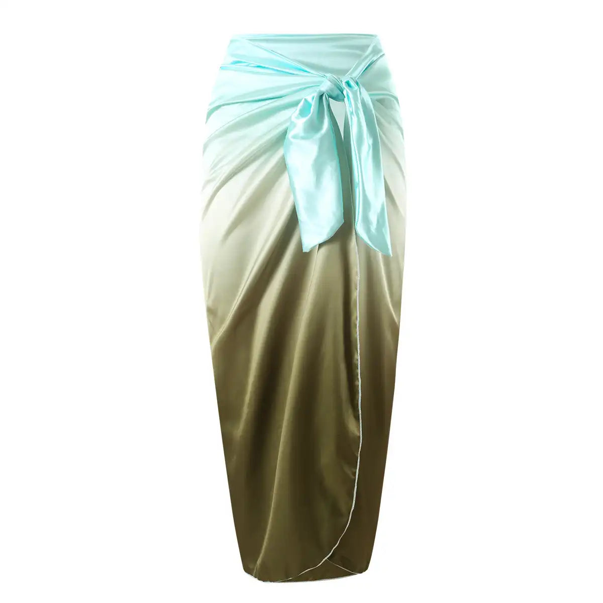 Hollow Stitching Three-color Sweetheart Neck One-Piece Swimwear