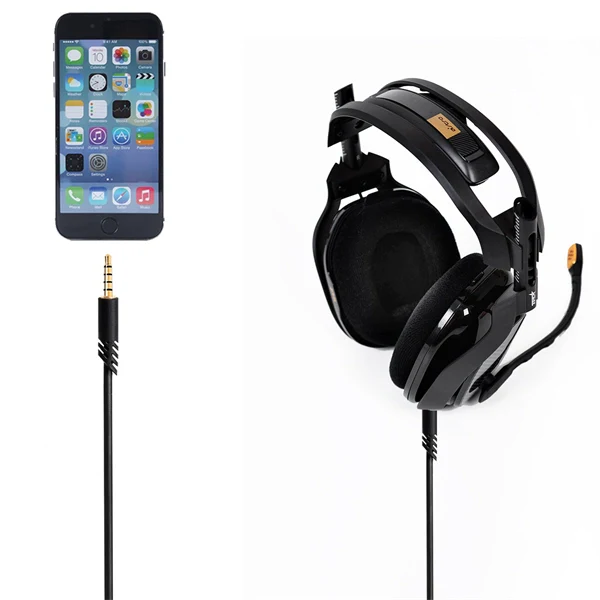 Inline Audio Cable with Volume Control for Astro A10 & A40 Gaming Headsets