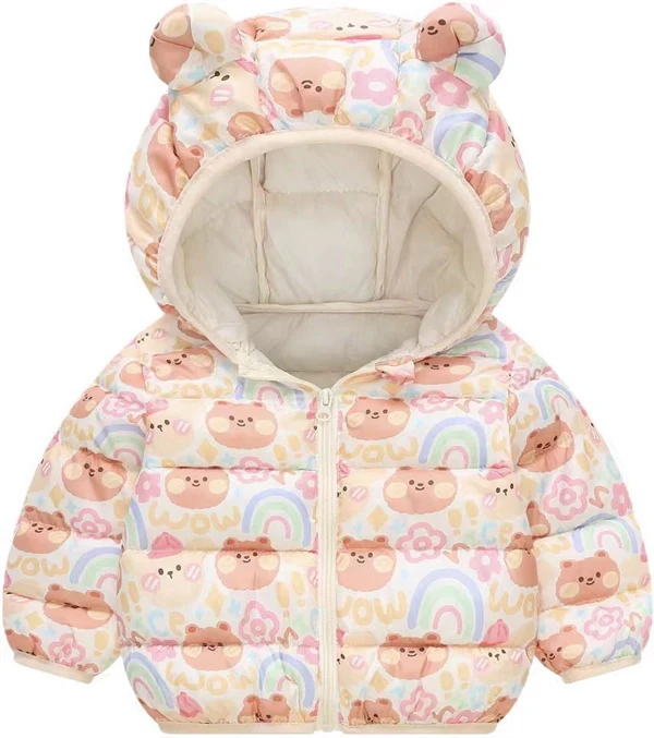 Kids Fun Animal Cotton Padded Jacket
