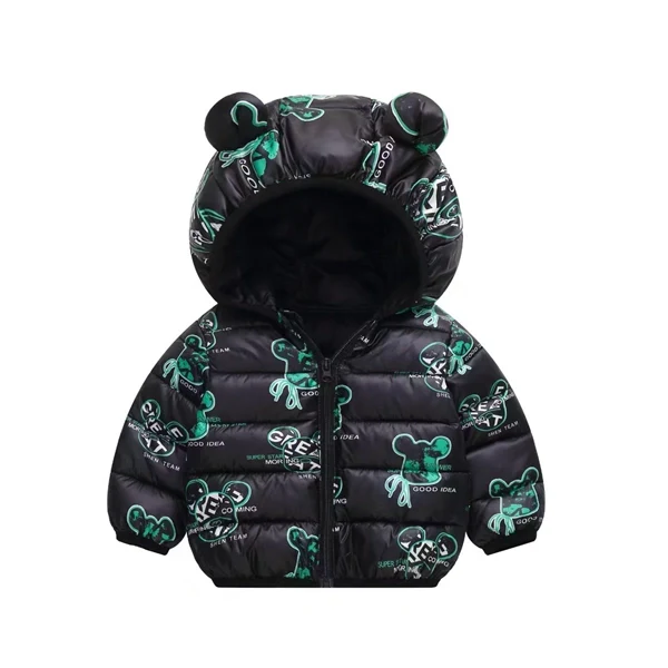 Kids Fun Animal Cotton Padded Jacket