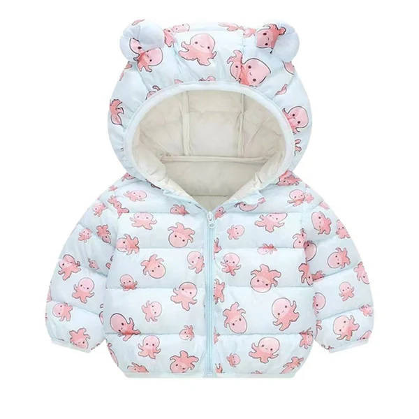 Kids Fun Animal Cotton Padded Jacket
