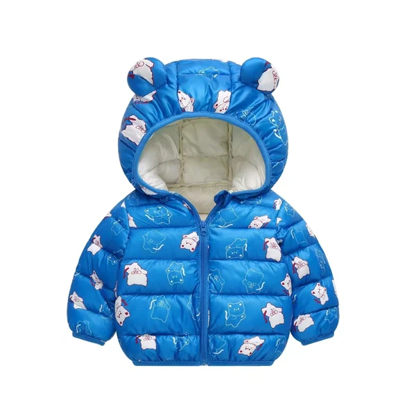 Kids Fun Animal Cotton Padded Jacket