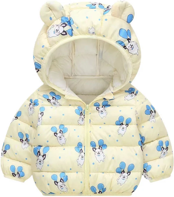 Kids Fun Animal Cotton Padded Jacket