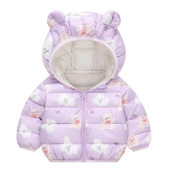 Kids Fun Animal Cotton Padded Jacket
