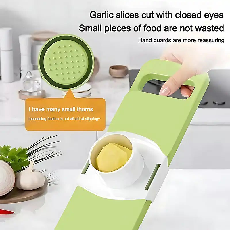 Kitchen Multifunctional Vegetable Slicer Potato, Garlic, Carrot Grater