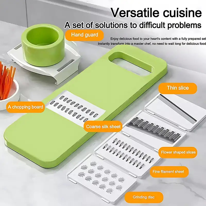 Kitchen Multifunctional Vegetable Slicer Potato, Garlic, Carrot Grater