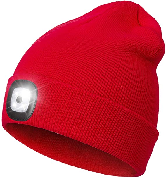 LED Beanie For Camping Fishing Hiking Climbing