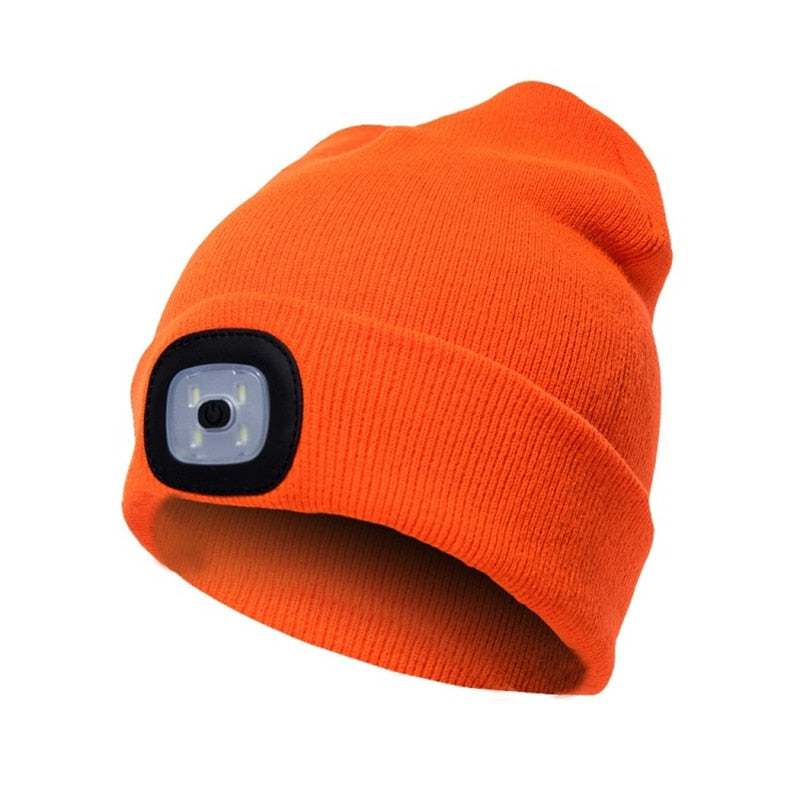 LED Beanie For Camping Fishing Hiking Climbing