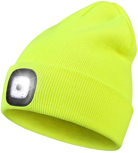 LED Beanie For Camping Fishing Hiking Climbing