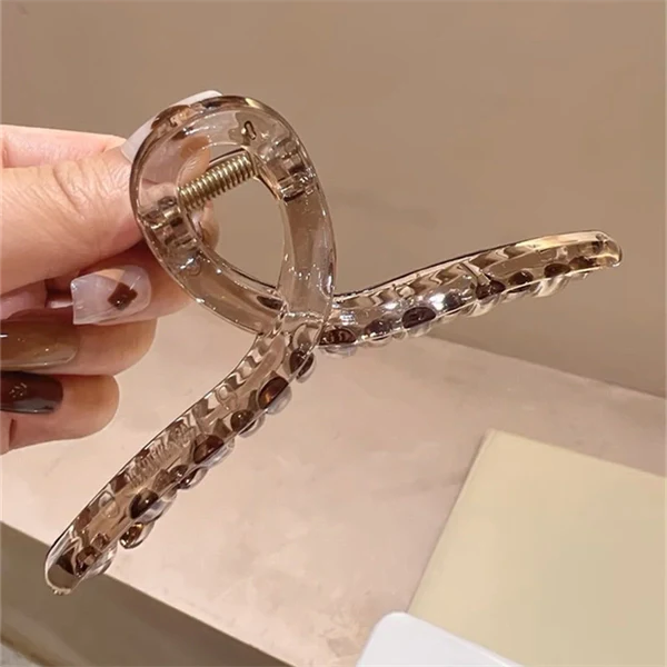 Large Claw Clip for Women – Matte Shark Hair Clip for Thick Hair