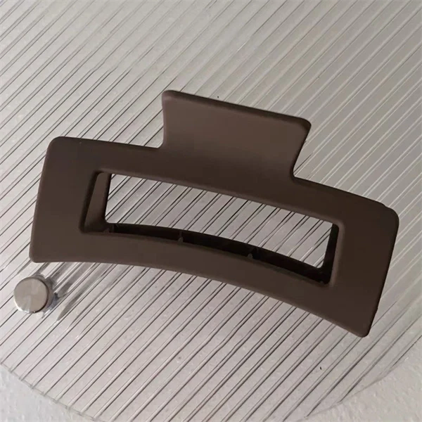 Large Claw Clip for Women – Matte Shark Hair Clip for Thick Hair