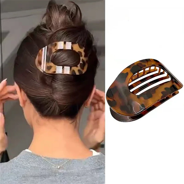 Large Claw Clip for Women – Matte Shark Hair Clip for Thick Hair