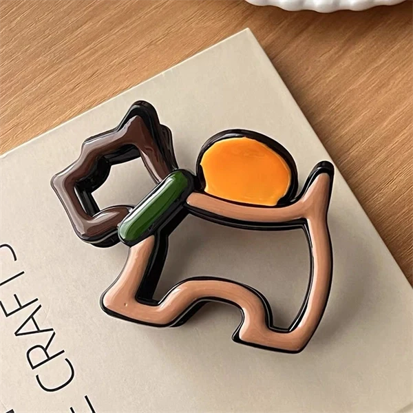 Large Claw Clip for Women – Matte Shark Hair Clip for Thick Hair