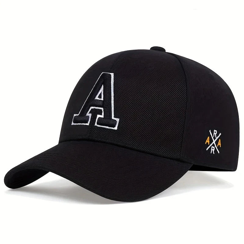 Letter "A" Embroidery Baseball Cap Unisex