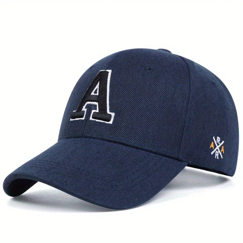 Letter "A" Embroidery Baseball Cap Unisex
