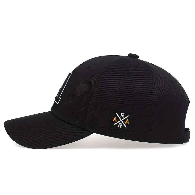 Letter "A" Embroidery Baseball Cap Unisex