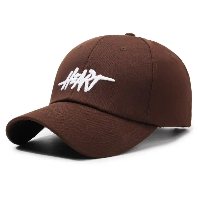 Lettering Embroidered Baseball Cap Adjustable