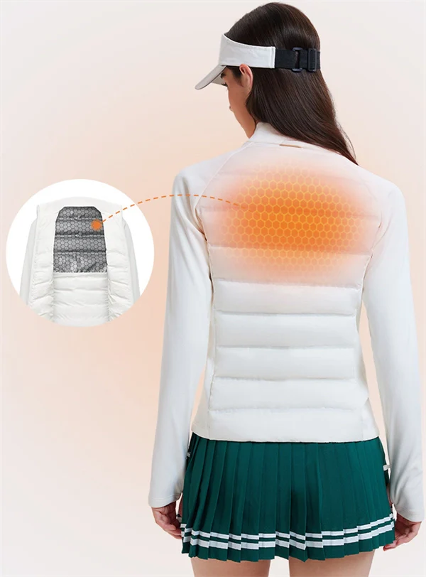 Unisex Lightweight Down Jacket – 95% White Duck Down Winter Coat