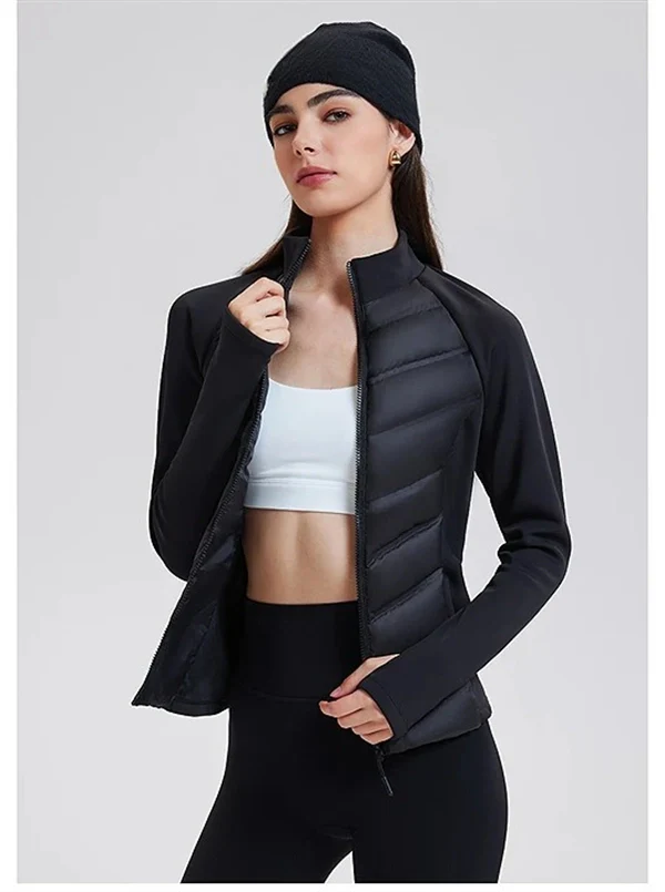 Unisex Lightweight Down Jacket – 95% White Duck Down Winter Coat