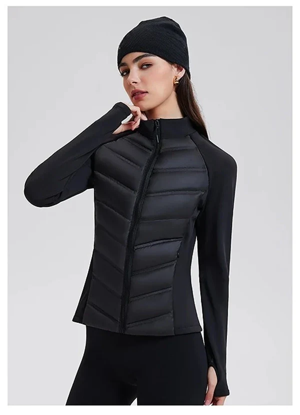 Unisex Lightweight Down Jacket – 95% White Duck Down Winter Coat