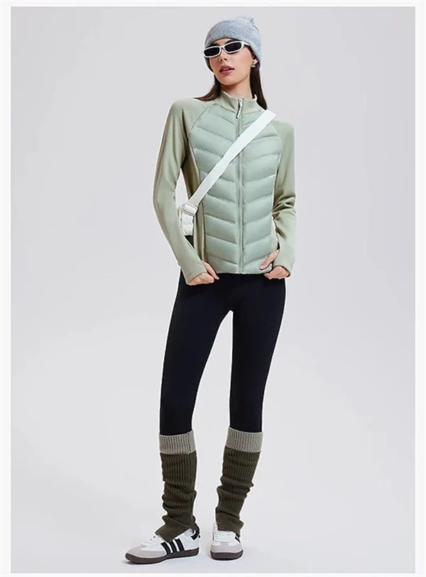 Unisex Lightweight Down Jacket – 95% White Duck Down Winter Coat