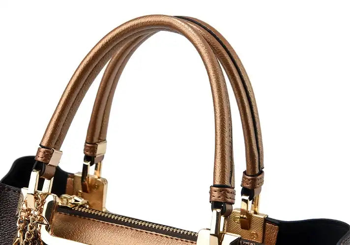 Luxury 2025 Monogram Tote Bag Women Spacious Shoulder Bag