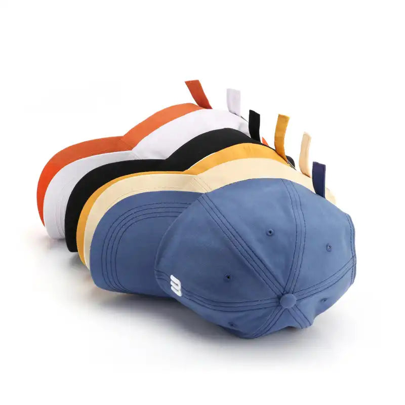 M Letter Cotton Baseball Cap