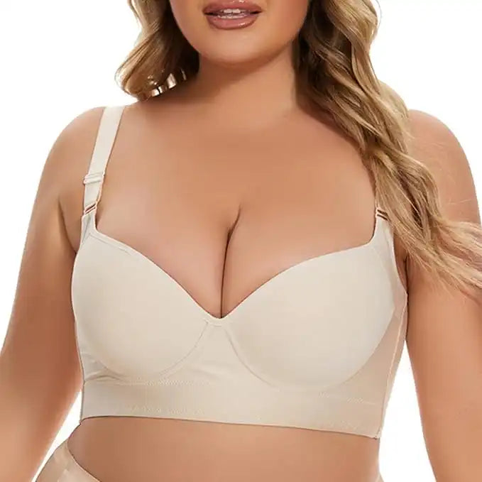 Magic Back Smoothing Push-Up Bra - Full Coverage & Lift