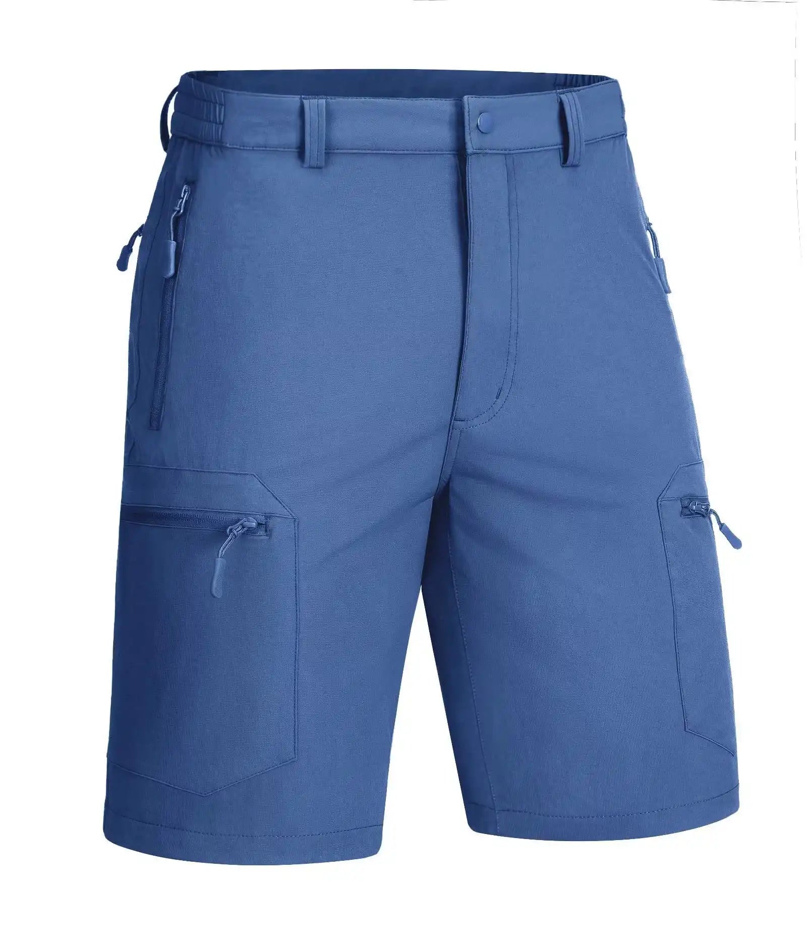 Men's Casual Multi-Pocket Quick-Dry Cargo Shorts