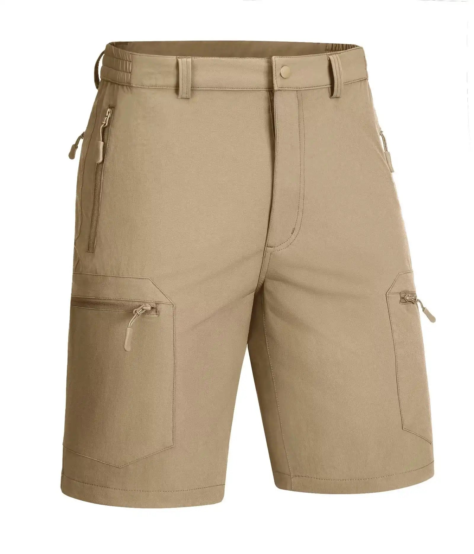 Men's Casual Multi-Pocket Quick-Dry Cargo Shorts