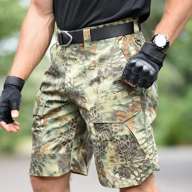 Men's Outdoor Tactical Shorts 5-Pocket Cargo Pants