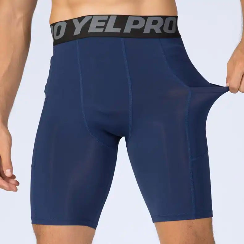 Men's Performance Running Shorts with Pockets