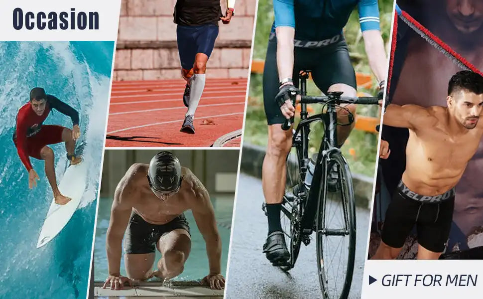 Men's Performance Running Shorts with Pockets