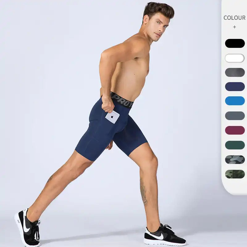Men's Performance Running Shorts with Pockets
