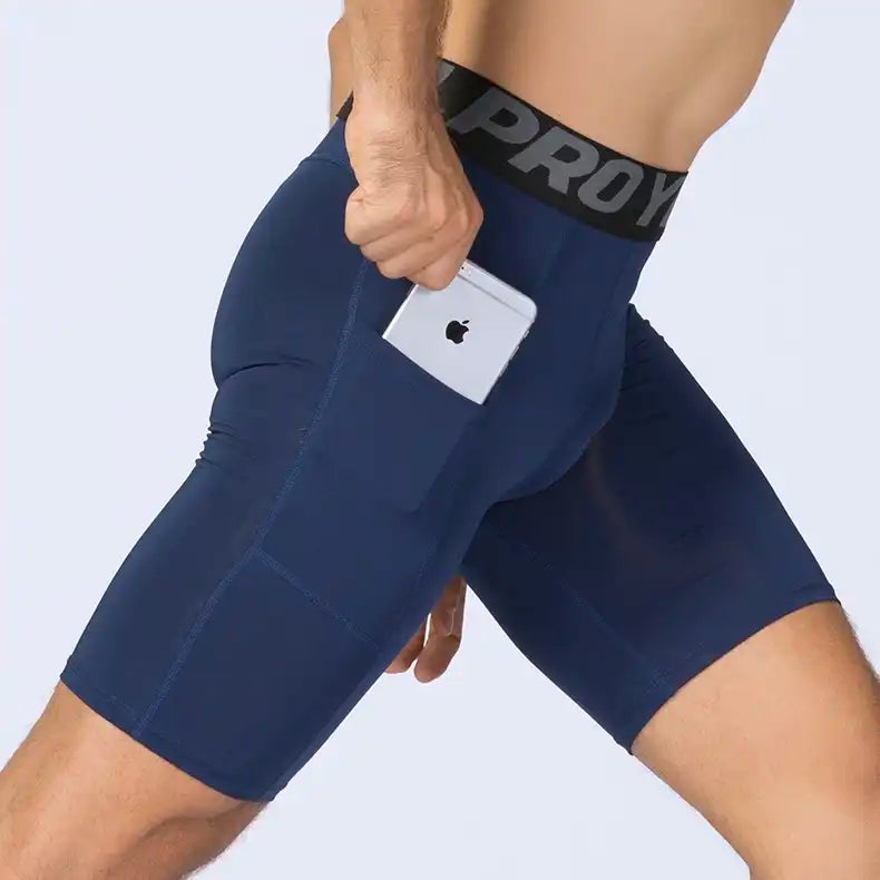 Men's Performance Running Shorts with Pockets