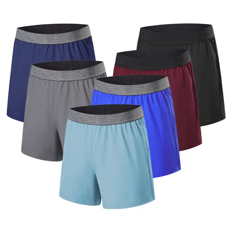 Men's Quick-Dry 4-Inch Running Shorts with Towel Loop