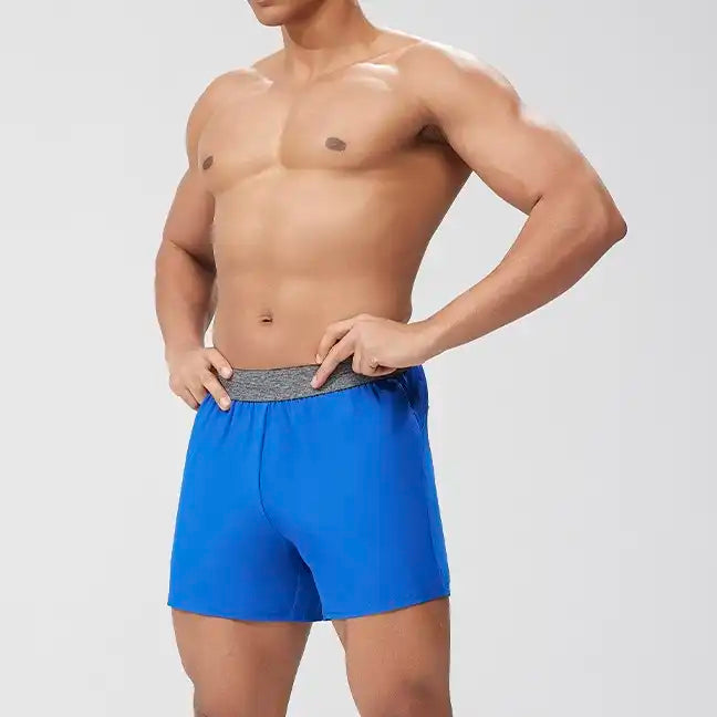 Men's Quick-Dry 4-Inch Running Shorts with Towel Loop