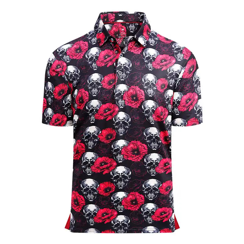 Men's Short Sleeve Golf Polo - Moisture Wicking