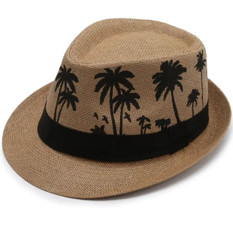 Men's Summer Classic Braided Beach Hat