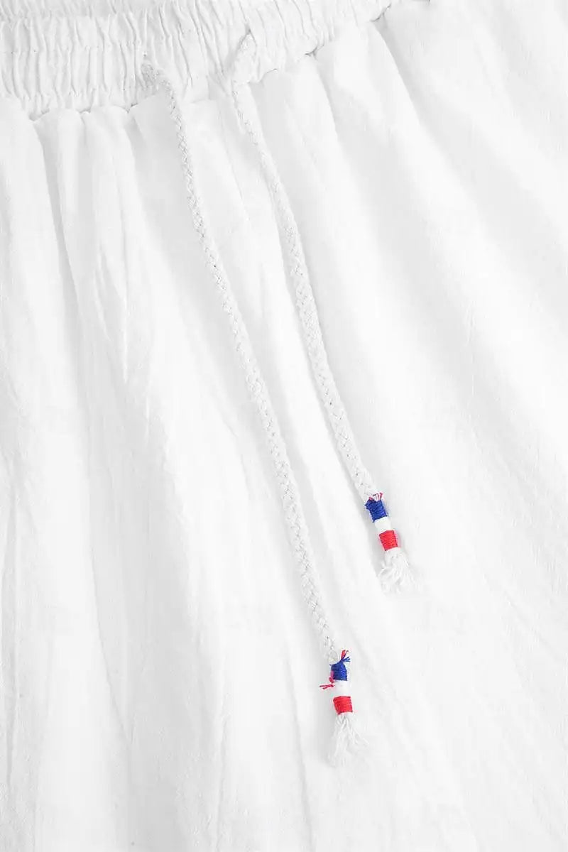 Men's Textured Casual V-Neck Half Sleeve Top 2 Piece Set