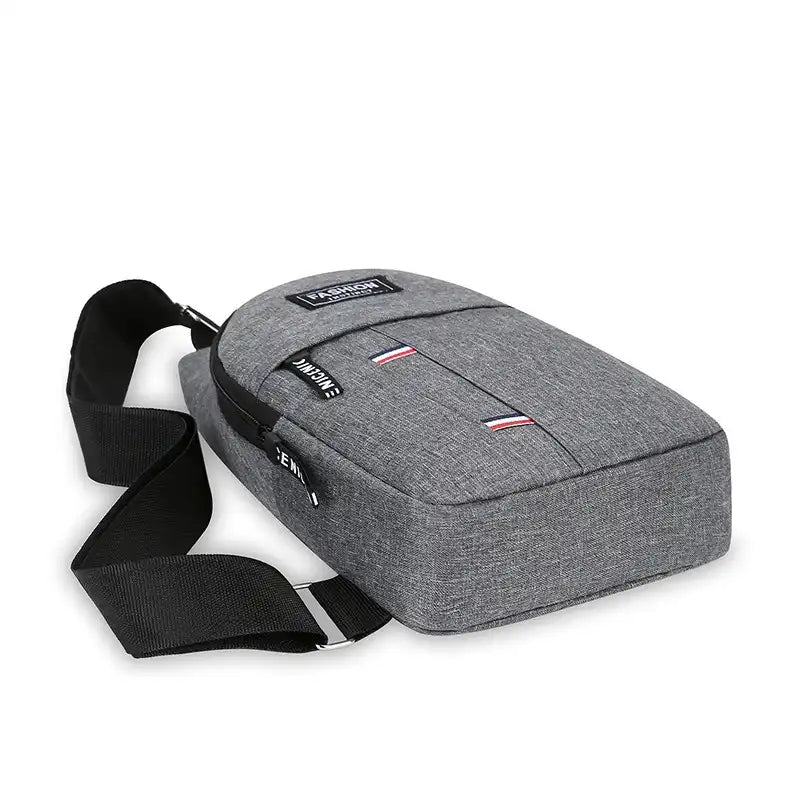 Men's Waterproof Nylon Sling Pack - Travel & Sports Chest Bag