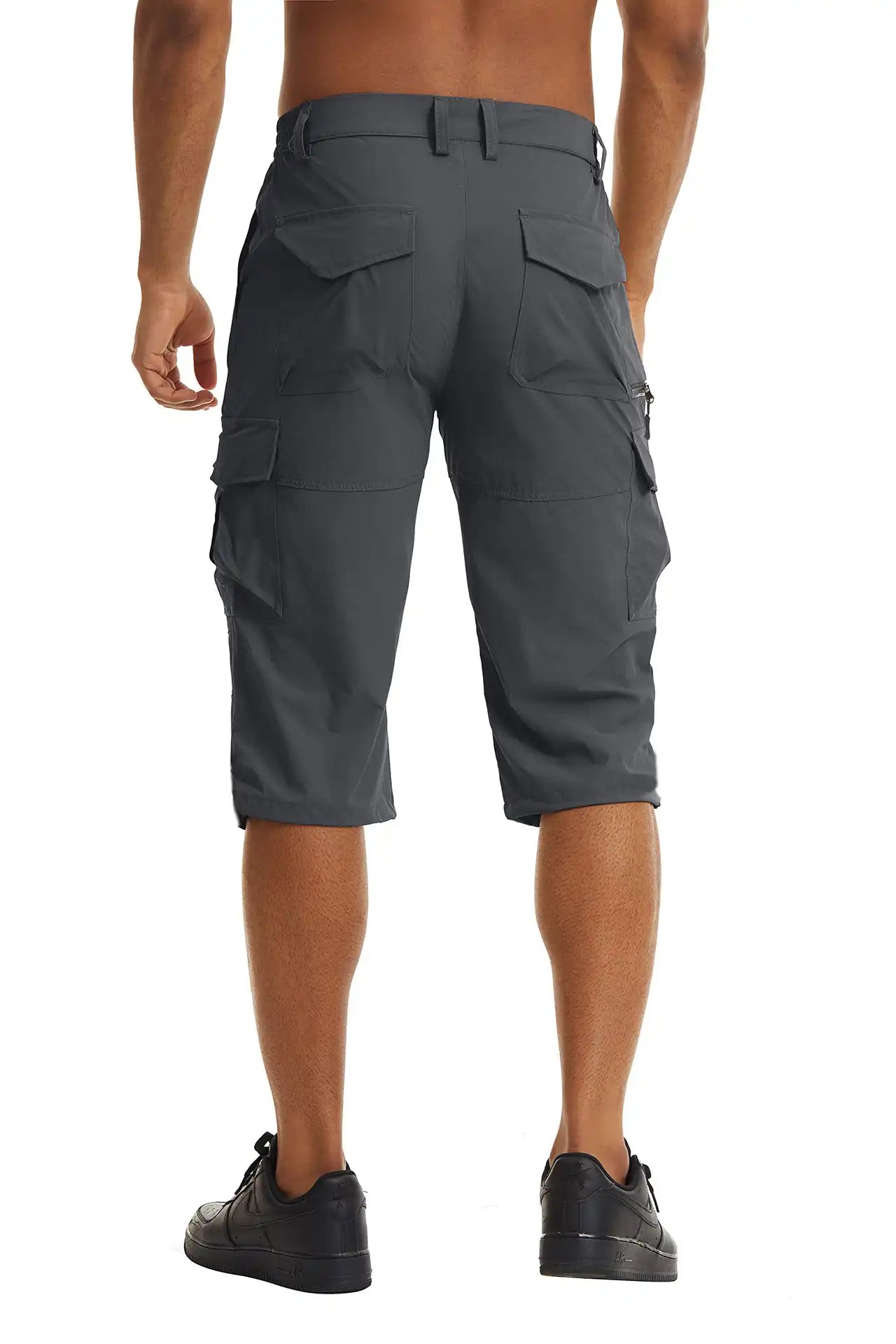 Men's Outdoor Hiking Quick Dry 3/4 Cargo Shorts