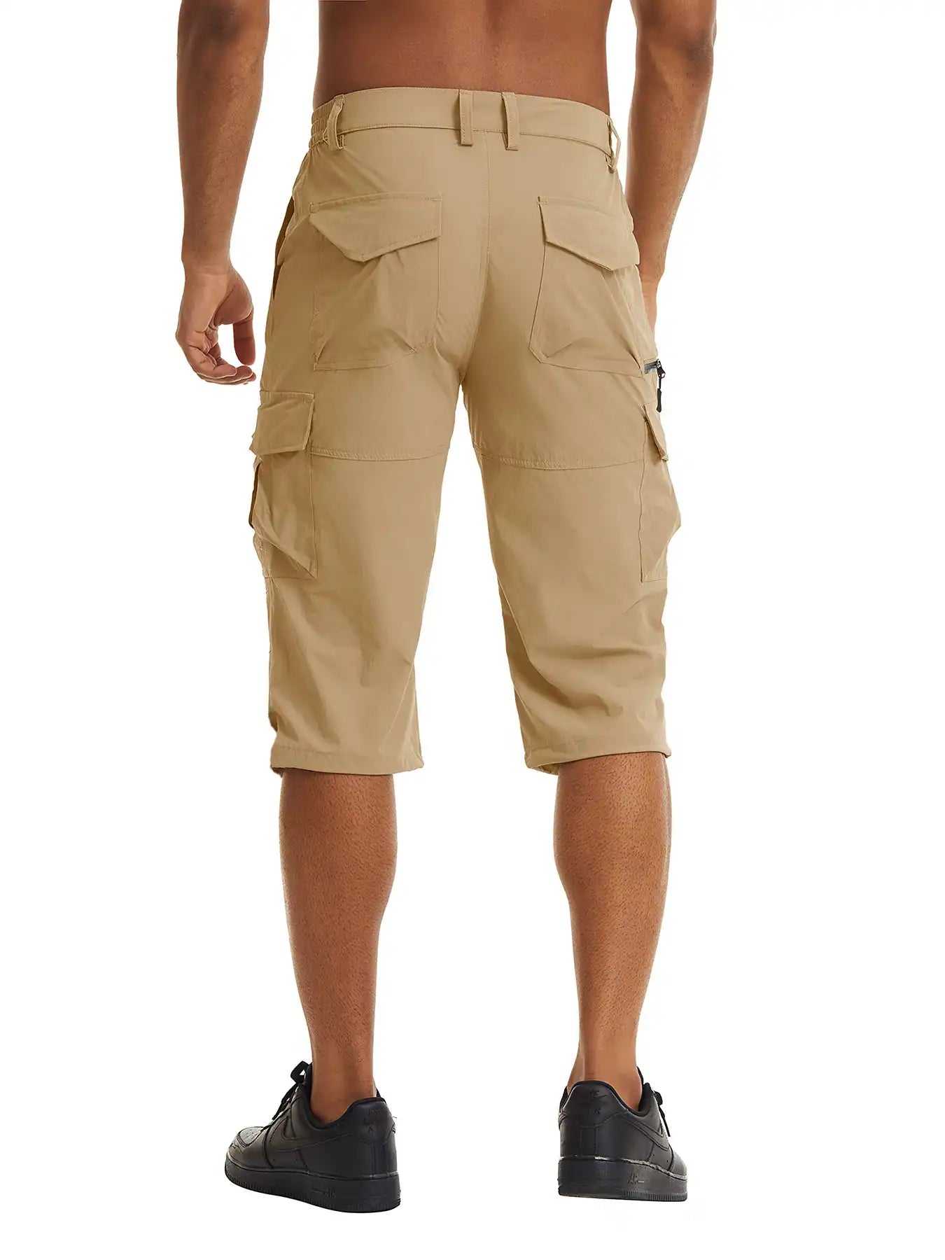Men's Outdoor Hiking Quick Dry 3/4 Cargo Shorts