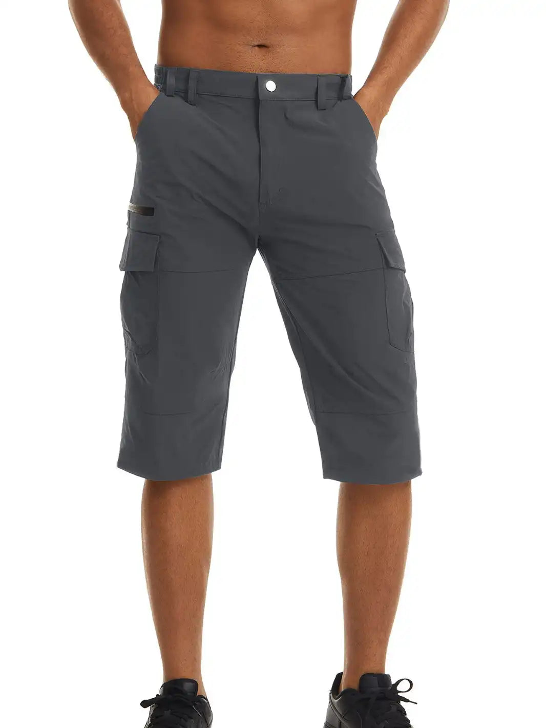Men's Outdoor Hiking Quick Dry 3/4 Cargo Shorts